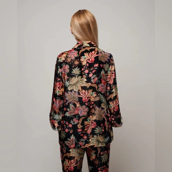 NWT Cara Cara Venezia Jacket in Multi Jacobean size Medium - Picture 11 of 15